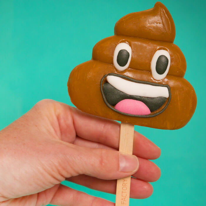 Lecca Lecca Emoticon Popò