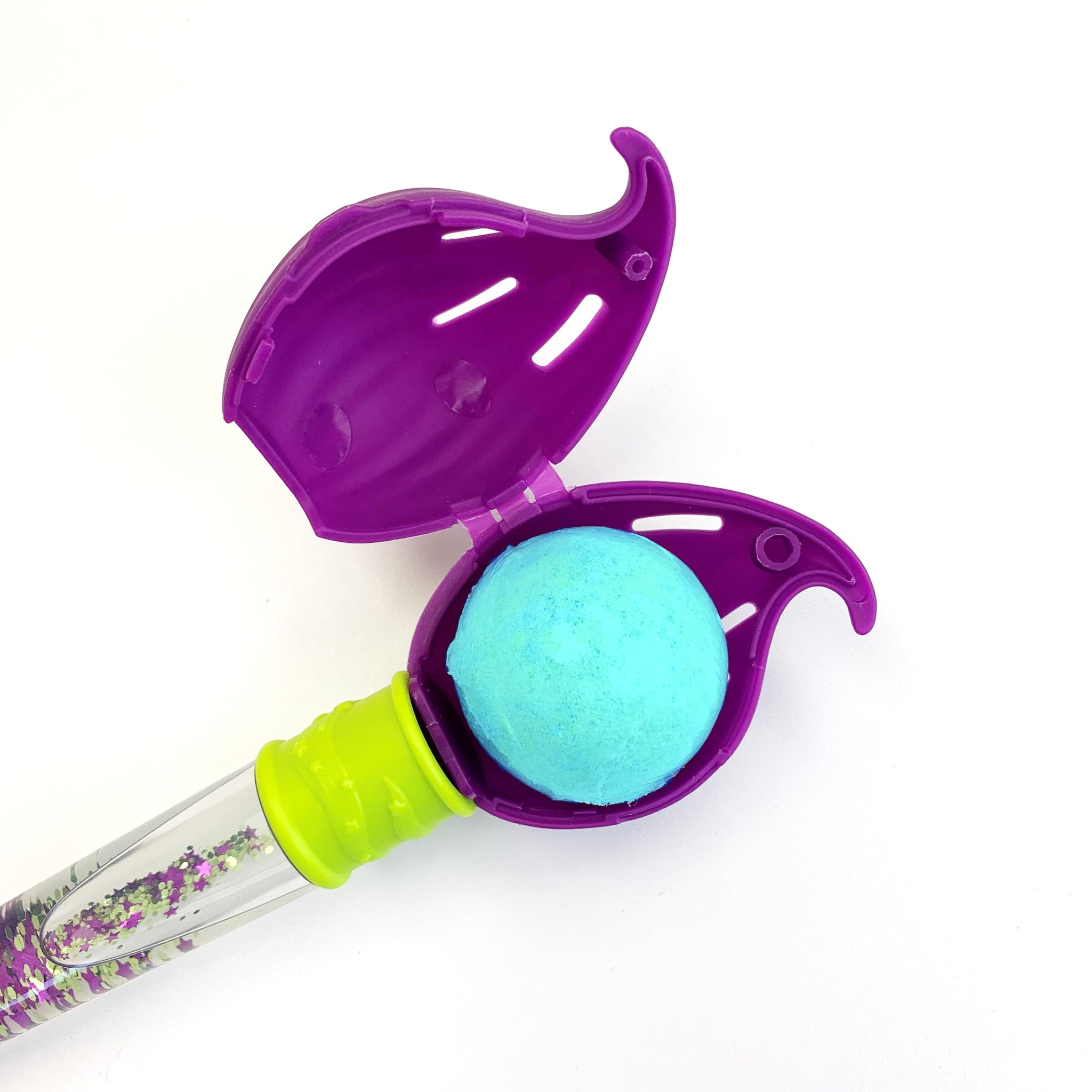 Magic-Brush-Pinsel mit glitzerndem Griff (Detail)