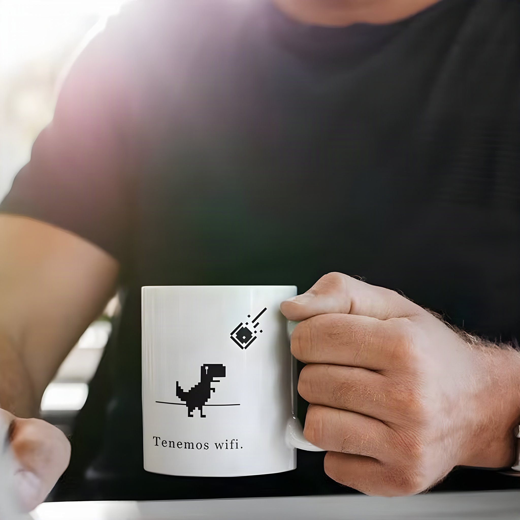 Tenemos Wifi Tasse von ottstuff
