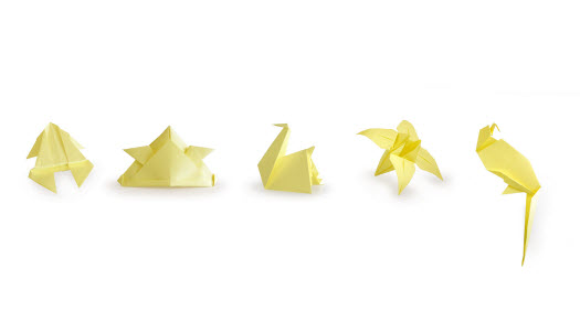 Bloc Notes Autocollantes Origami