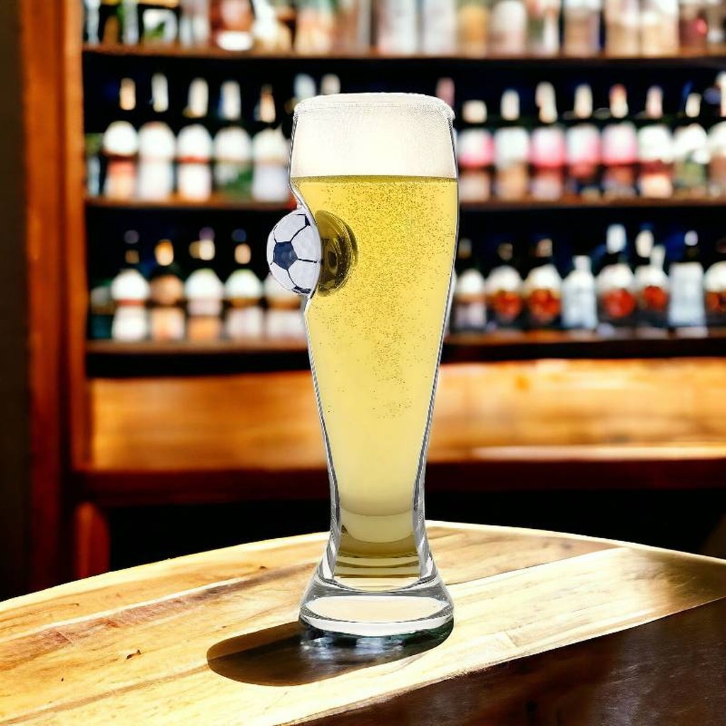 Fussball-Bierglas