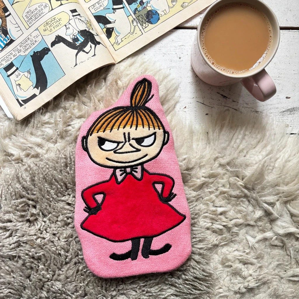 Moomin Little My Wärmflasche – rosa Bezug