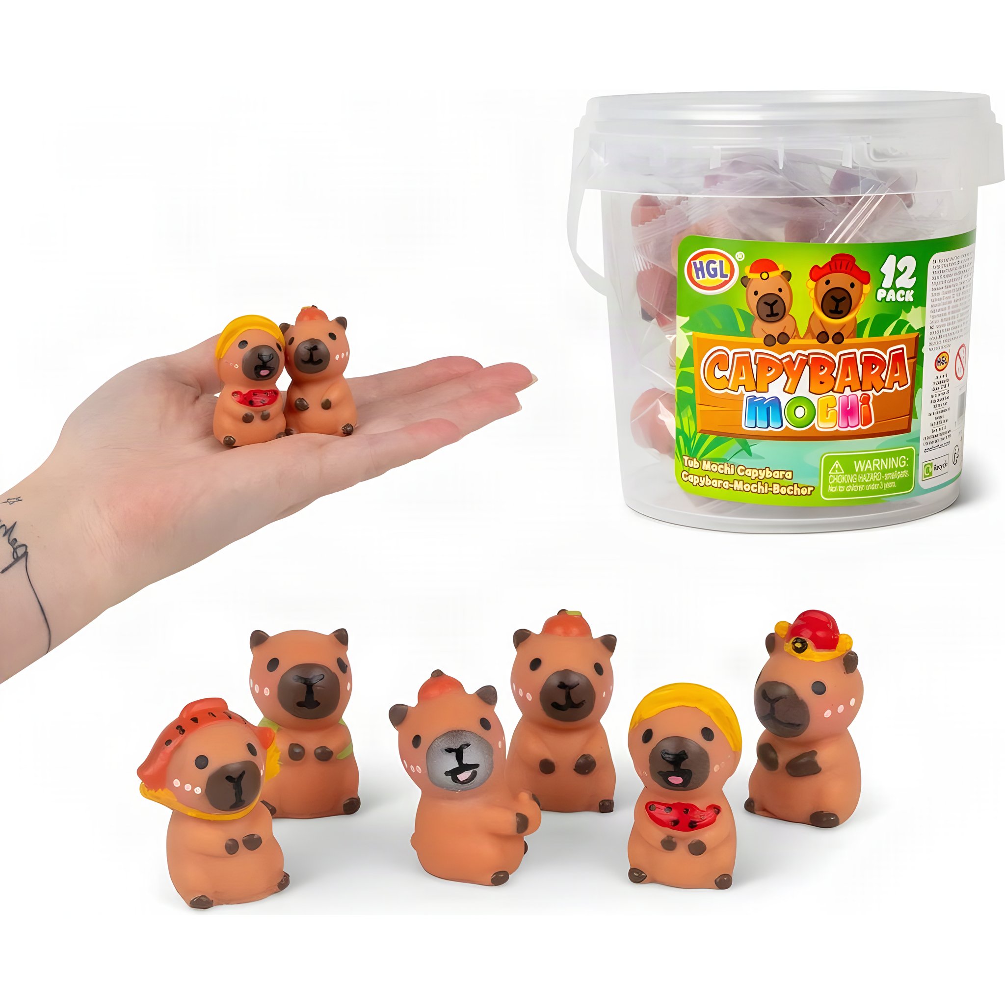 Capybara Mochi Eimer