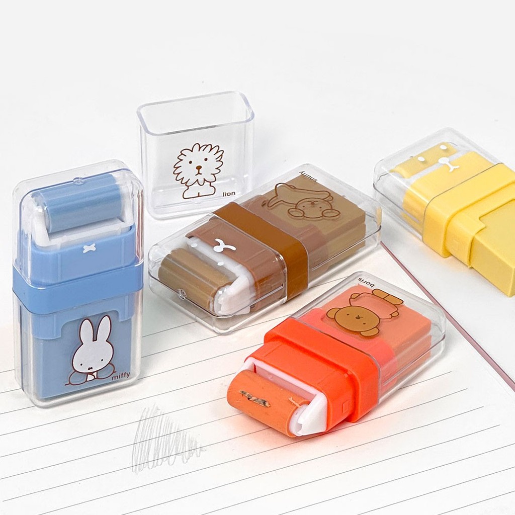 Miffy & Friends Rollradiergummi-Set