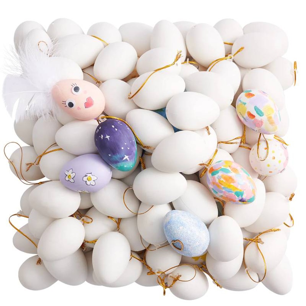 100 Ostereier zum Bemalen