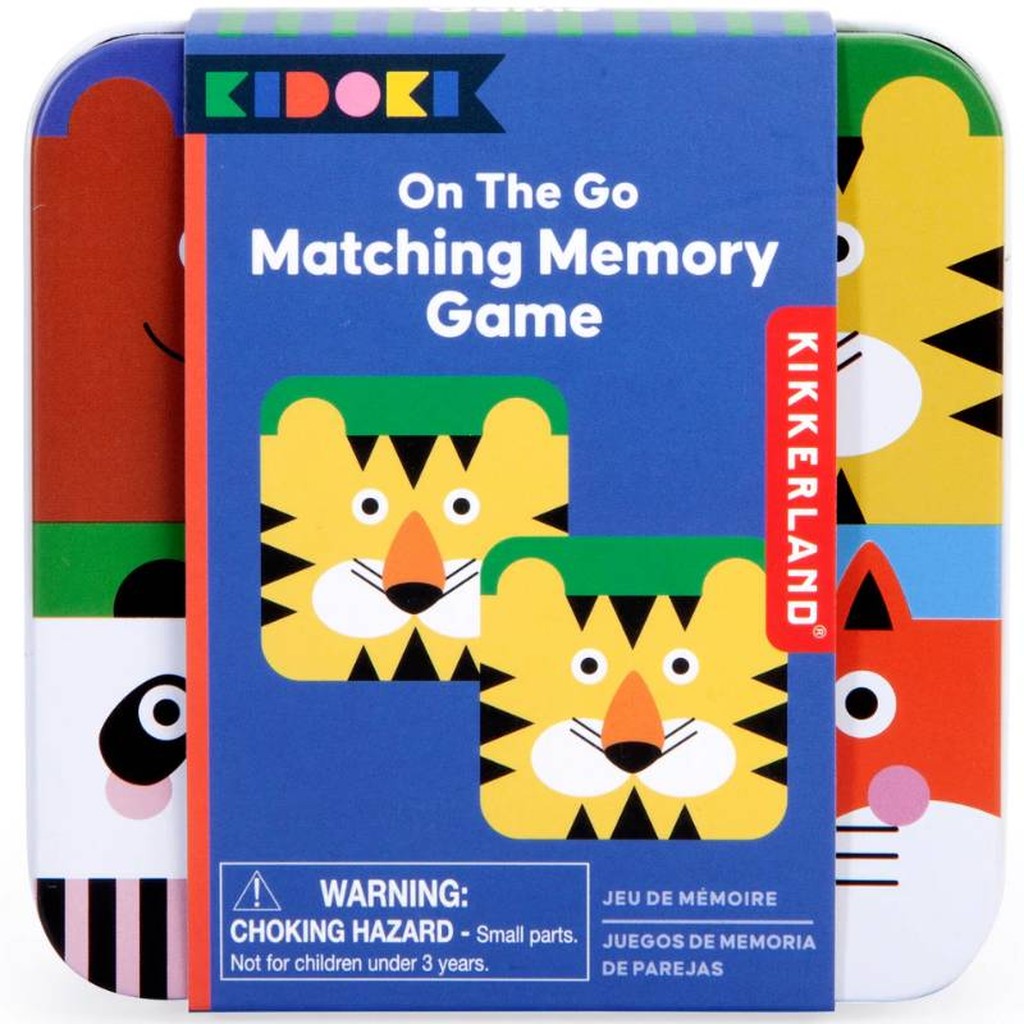 On the go Memory Spiel von Kikkerland