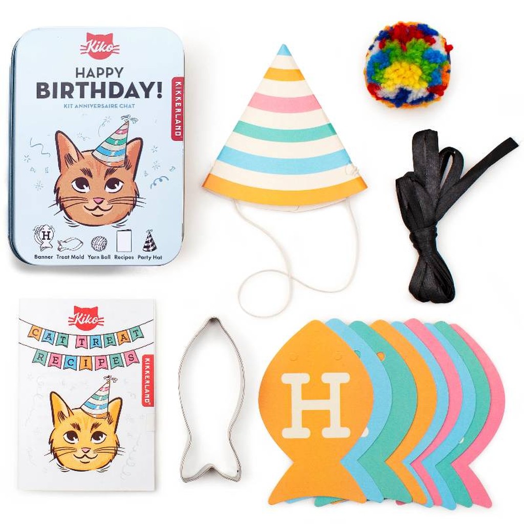 Geburtstags-Set für Katzen