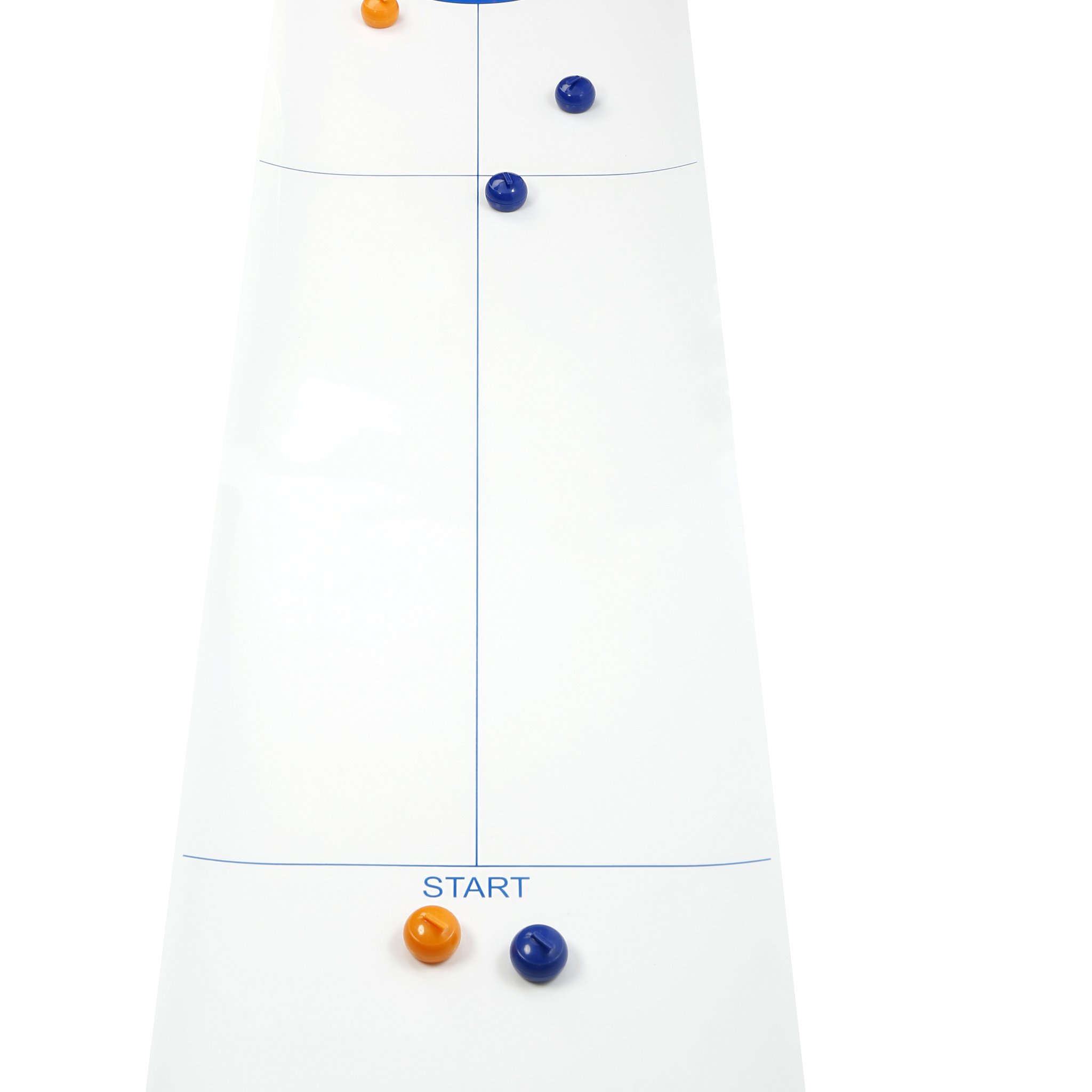 Curling da tavolo Kikkerland – campo di gioco in studio