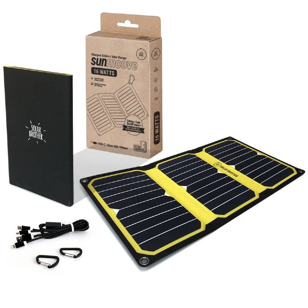 Sunmoove Solar-Powerbank 16 Watt von Solar Brother