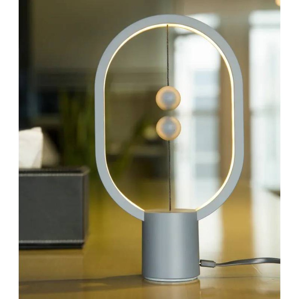 DesignNest Heng Balance Lamp ellipse hellgrau