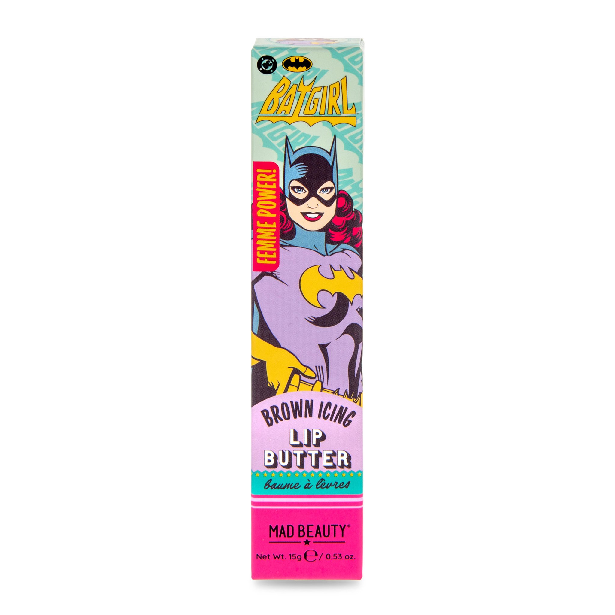 DC Batgirl Lip Butter Brown Sugar Verpackung