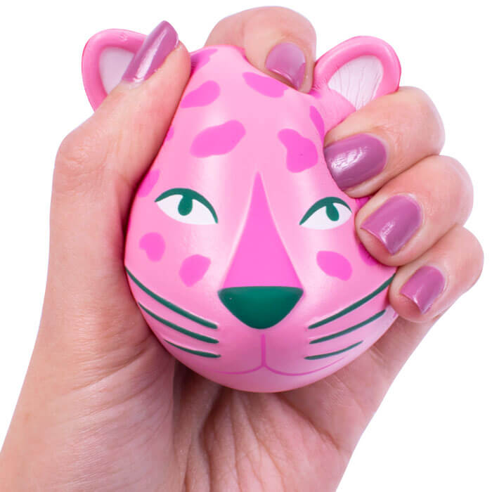 Leopard Stressball von Fizz