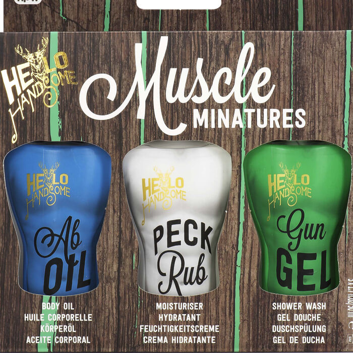 Mini Docciaschiuma Crema e Olio Corpo Hello Handsome