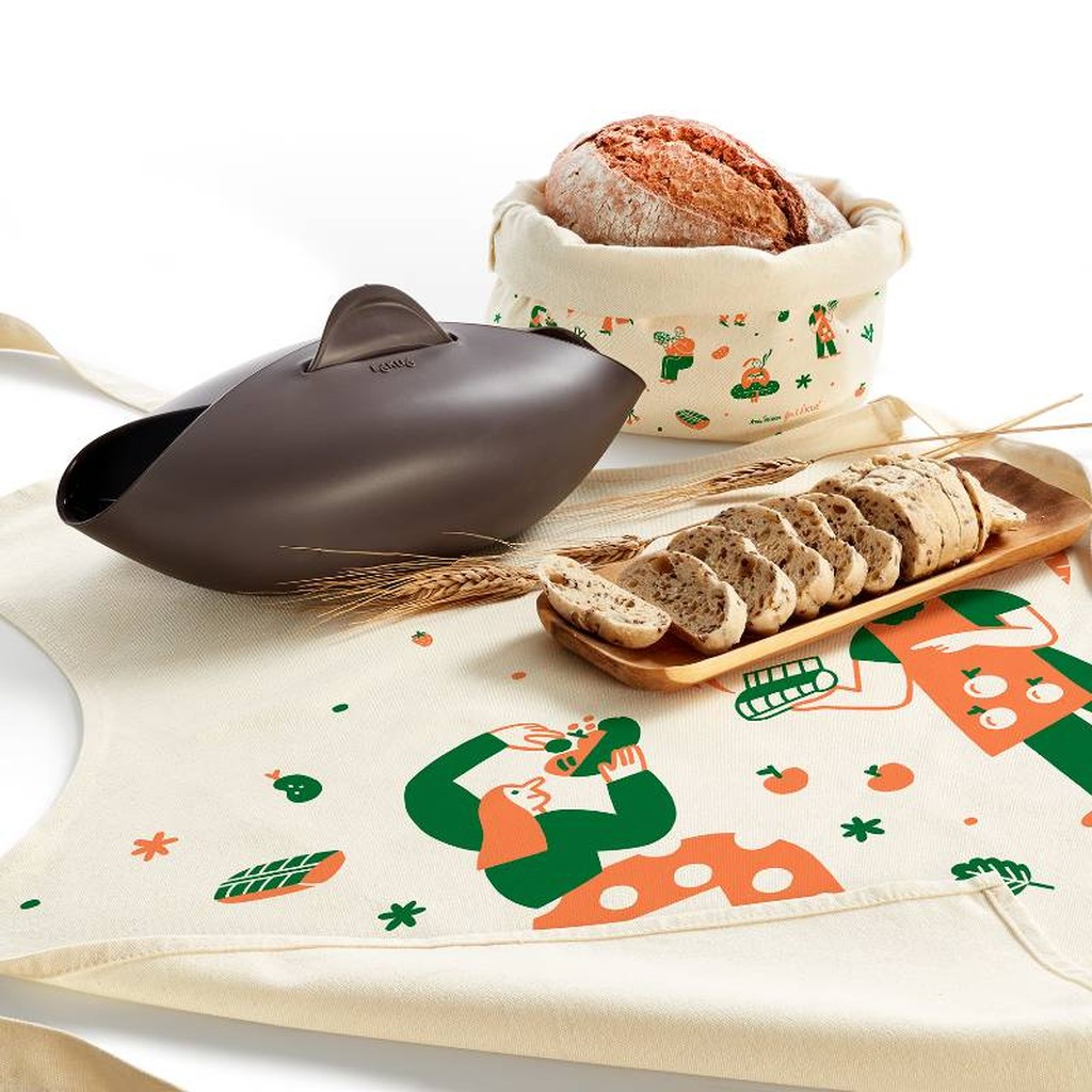 Brotback Geschenkset Form von Lékué