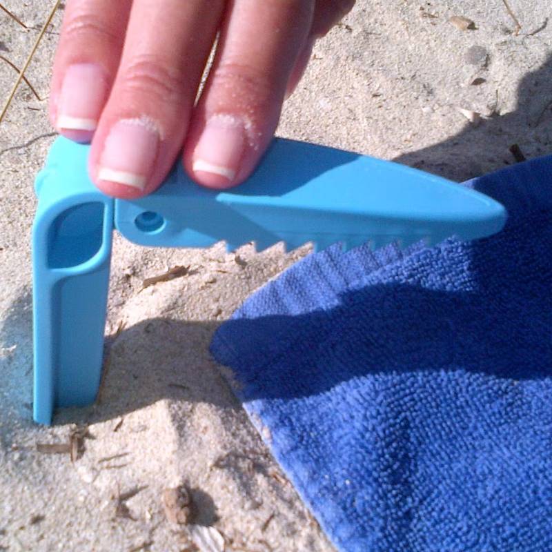 Strandtuch Clips von The Beach Towel Clip