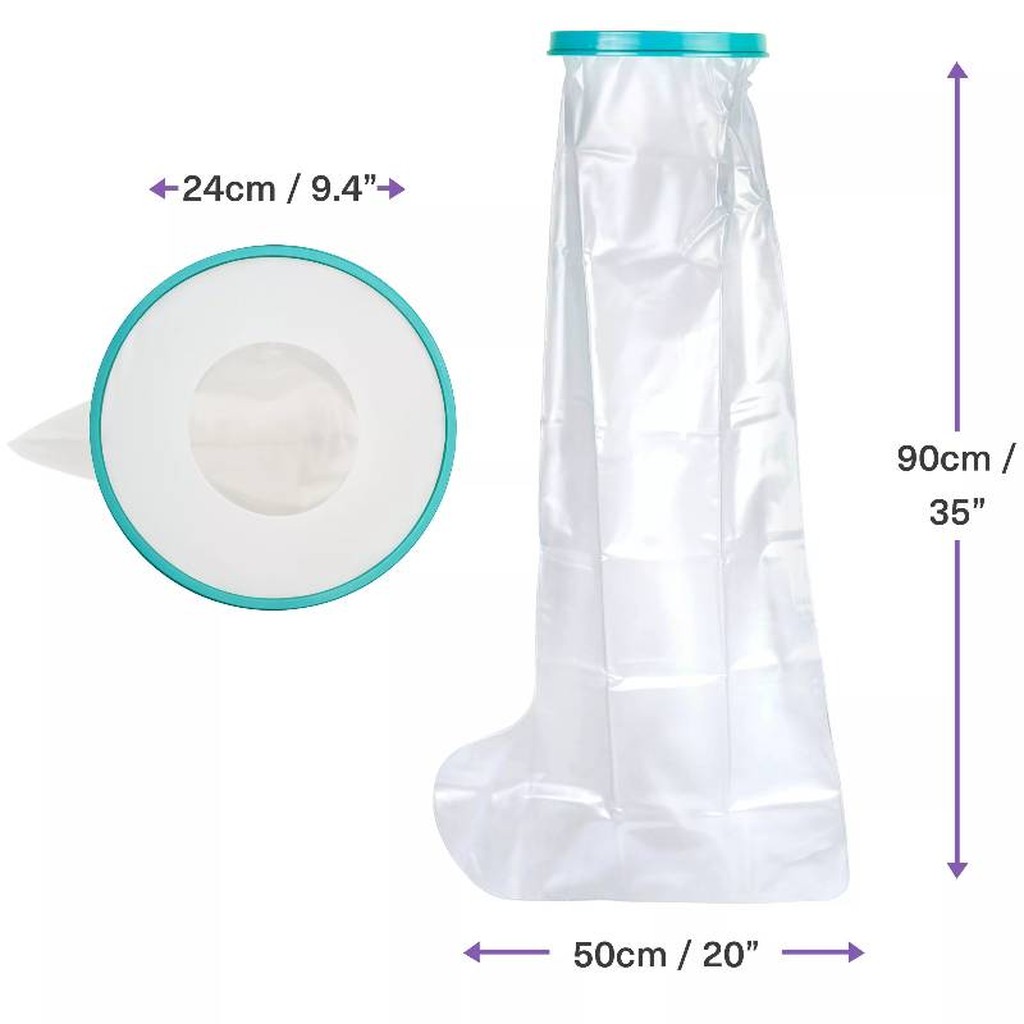 Wasserdichter Silikon-Beingipsschutz