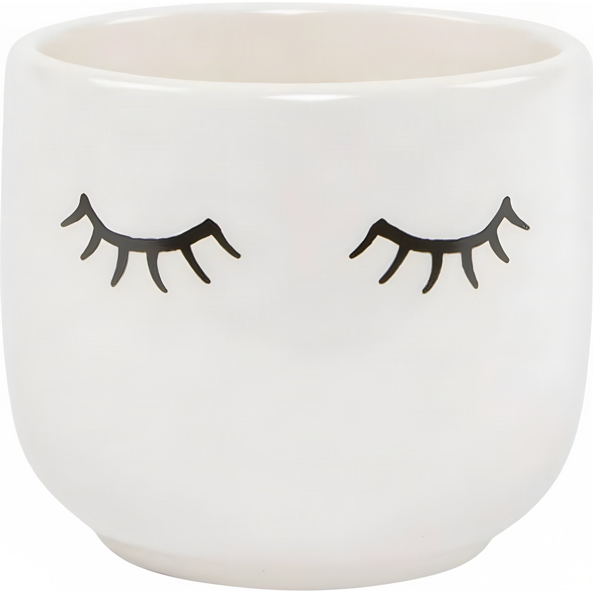 Eyes Shut Mini Pflanzentopf von Sass &amp; Belle