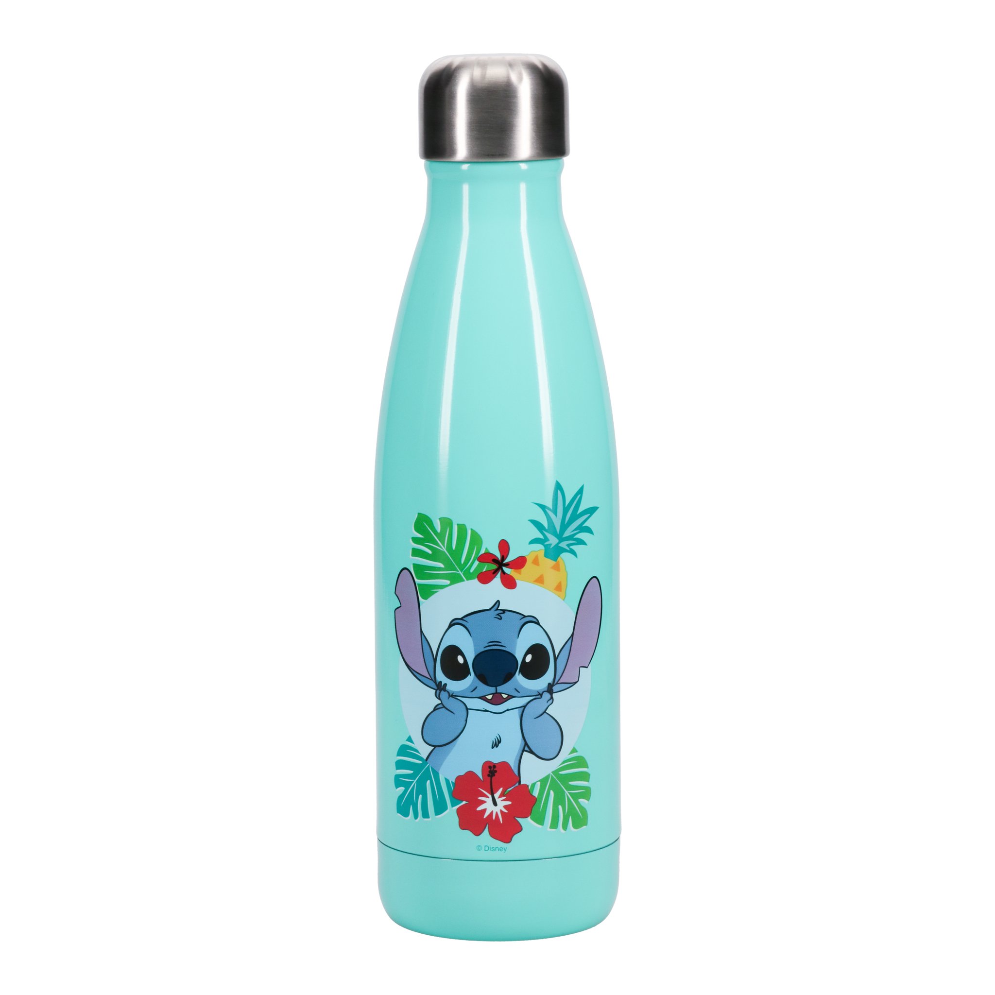 Borraccia Stitch scontornata con Stitch che saluta