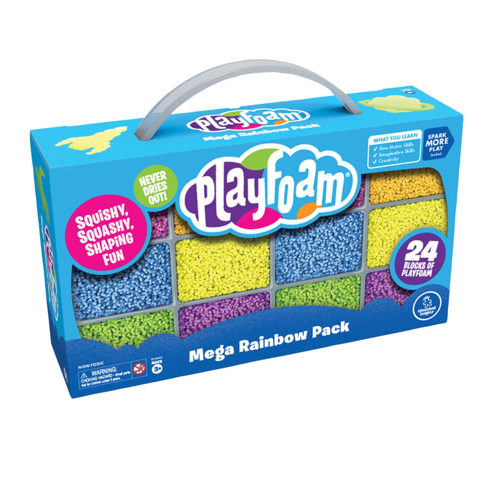 Playfoam Mega Regenbogen-Pack – Verpackung Vorderseite