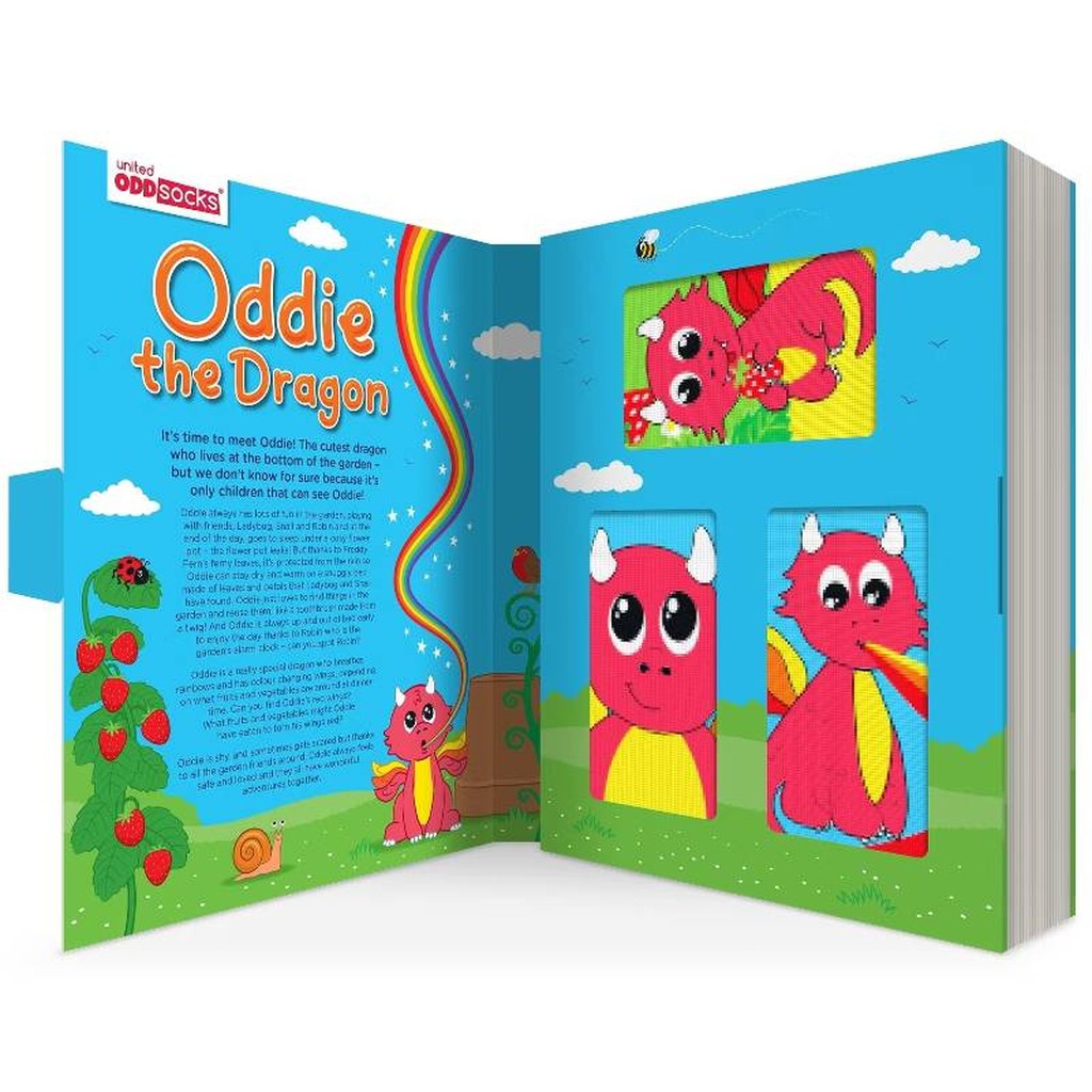 Oddie der Drachen Kindersocken-Set