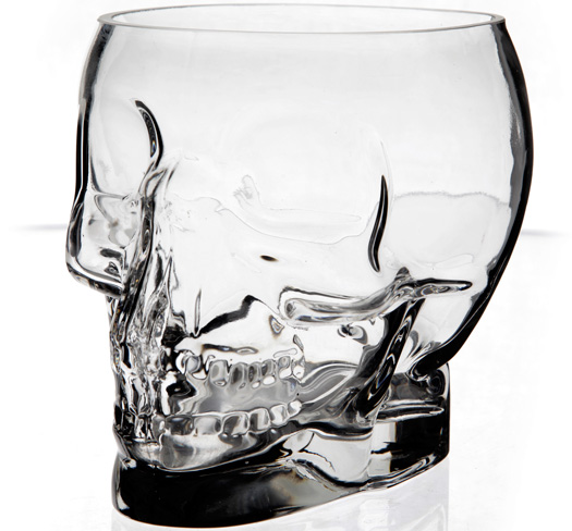 Bol de Fruit Crâne de Crystal