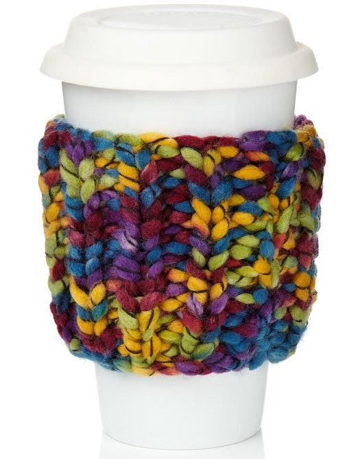 Strickset Knit Kit - Hülle Kaffeetasse