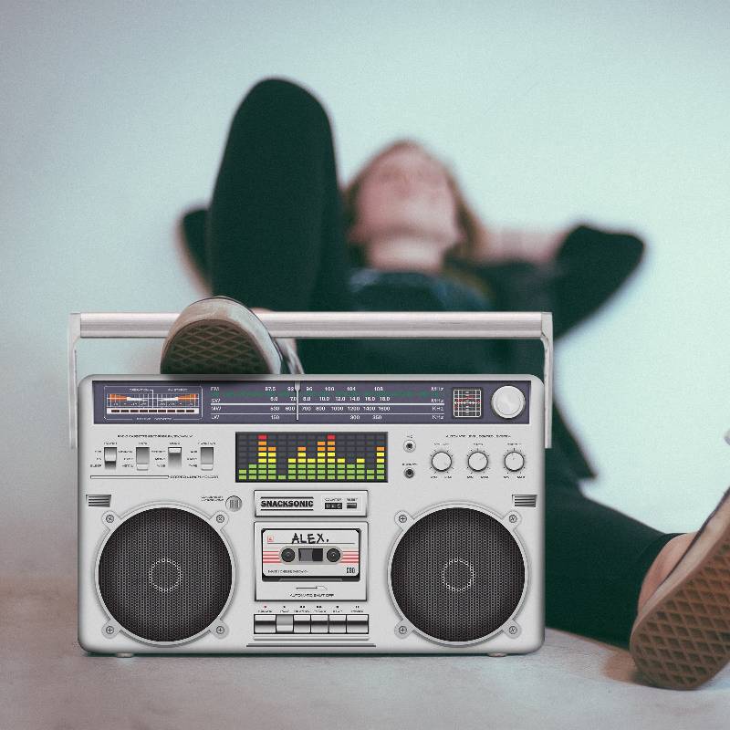 Boombox Lunch Box | enjoymedia.ch