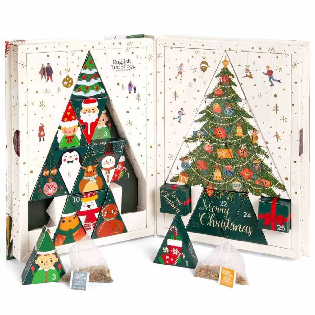 Weihnachtsbaum Tee-Adventskalender