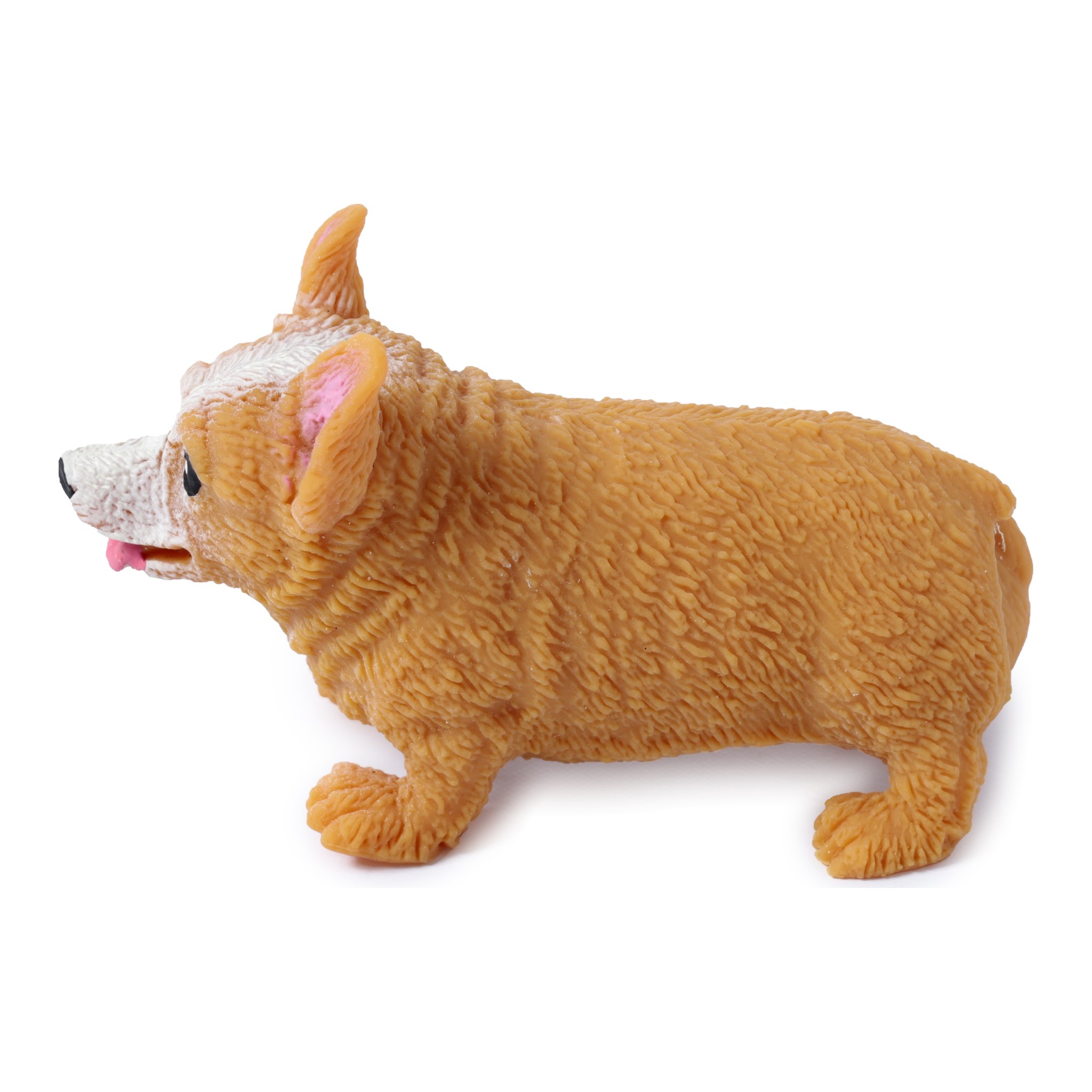 Corgi-Stressball stehend von der Seite