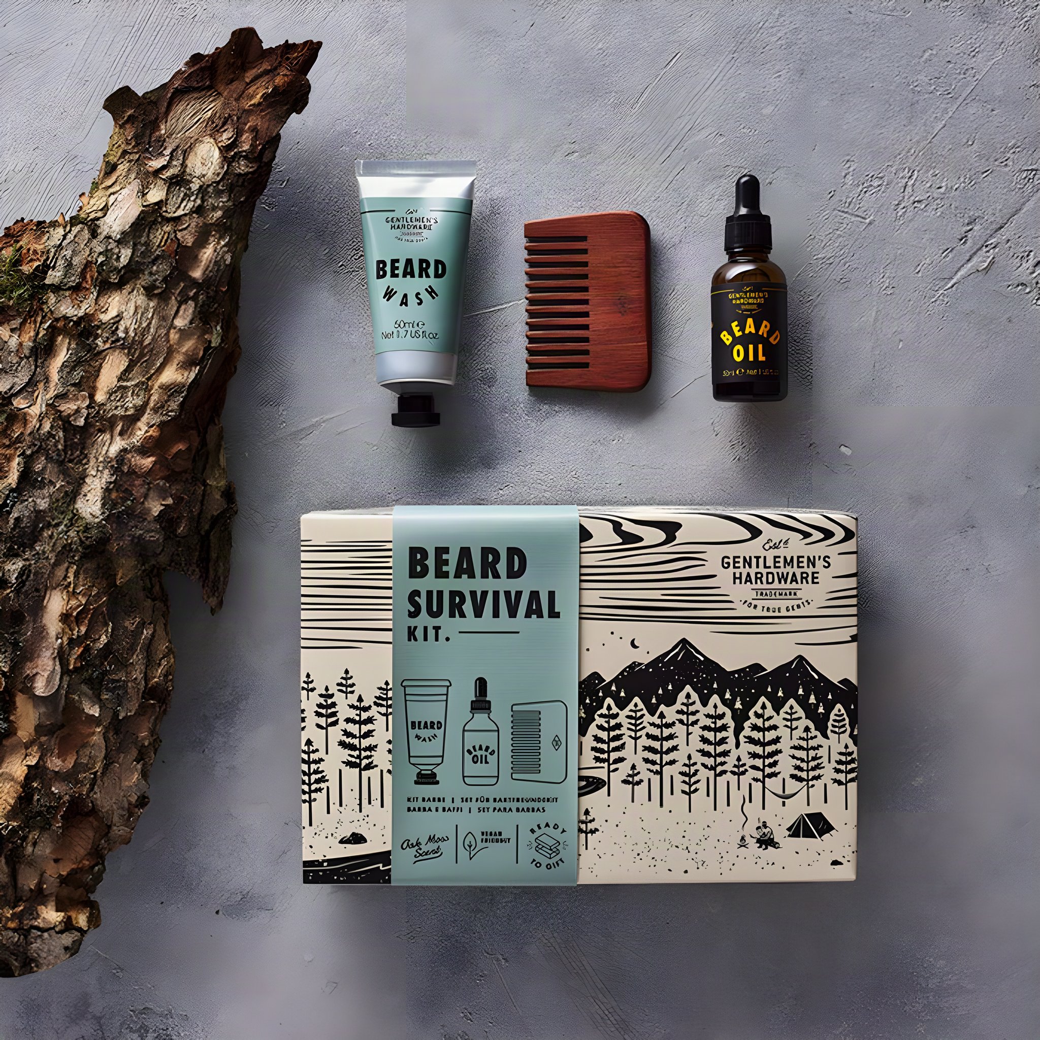 Gentlemen's Hardware Beard Survival Kit