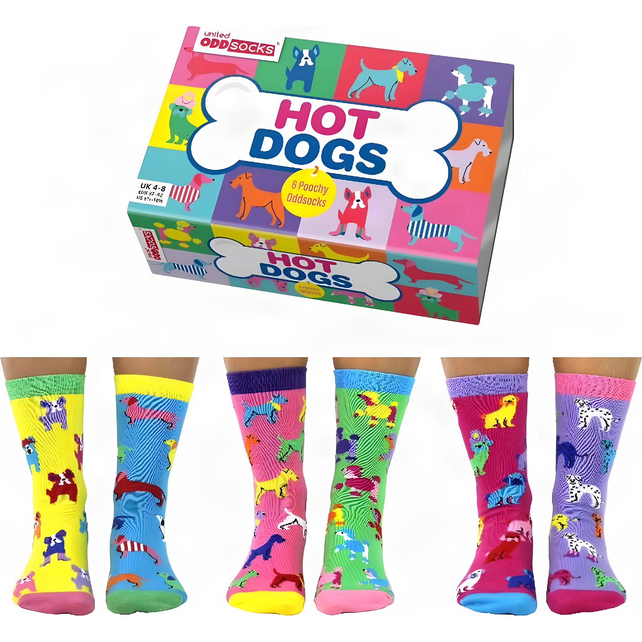 Set de chaussettes Hot Dogs