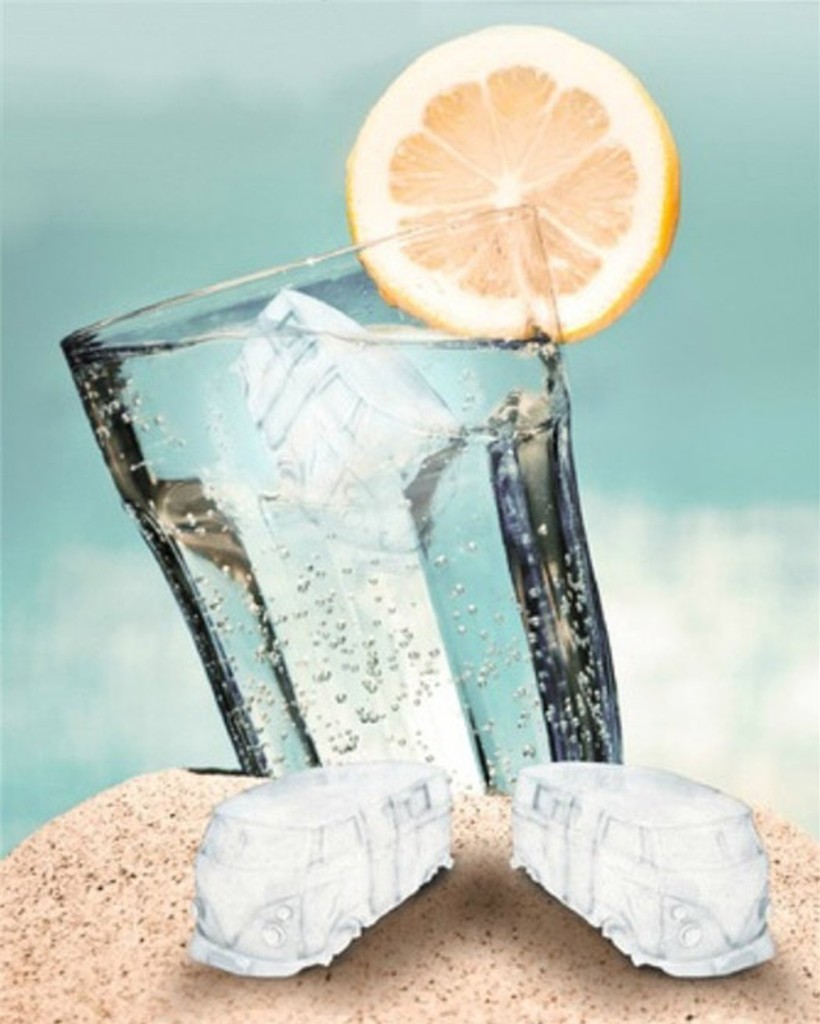 VW Bus Eiswürfelform