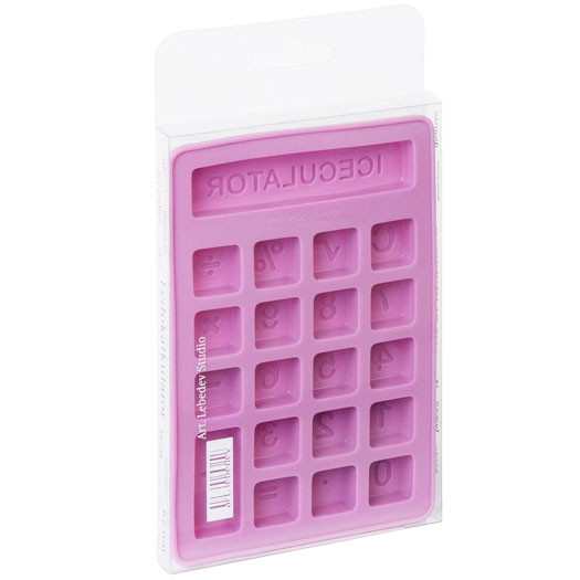 Eiswürfelform Taschenrechner Art Lebedev