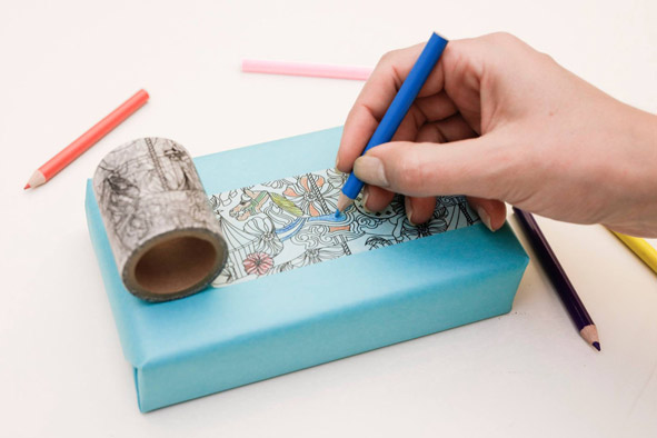 Klebeband zum ausmalen von Kikkerland