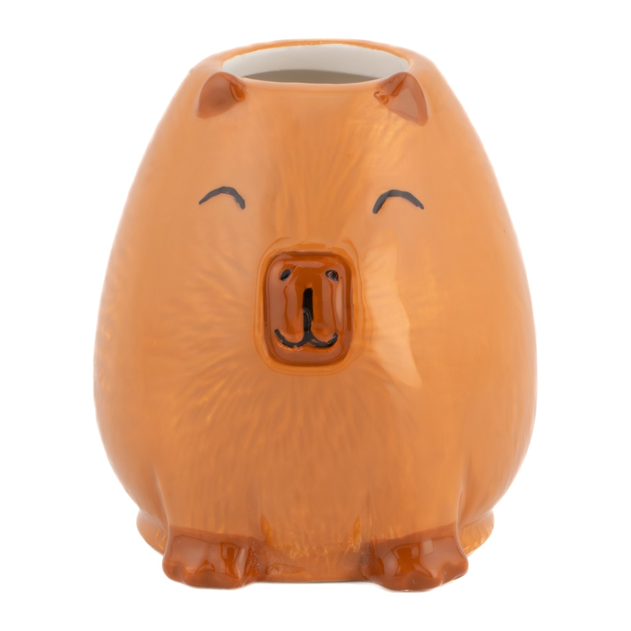 Capybara Matcha-Set mit Schale, Besen und Löffel – Besenhalter in Capybara-Form