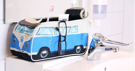 VW Wash Bag Blue
