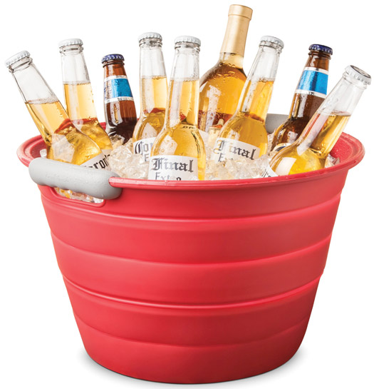 Collapsible Beverage Bin