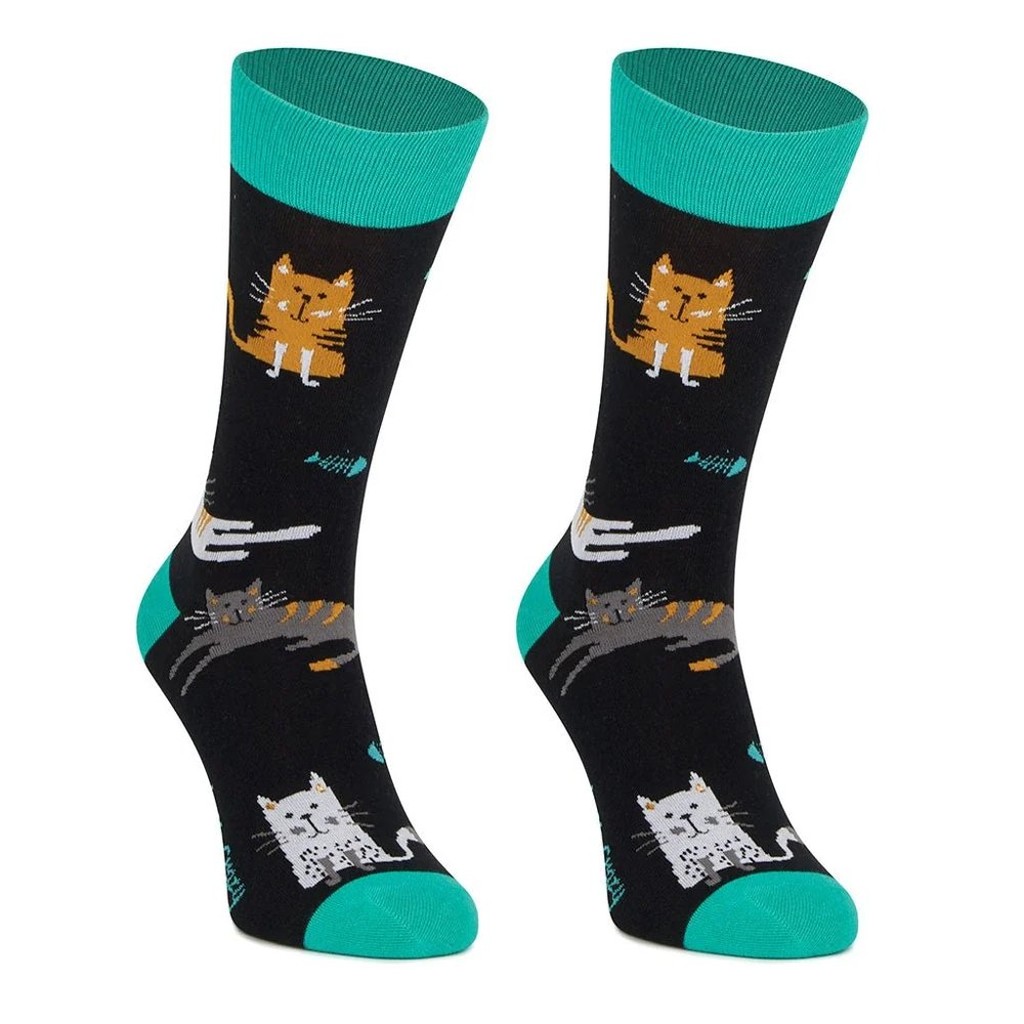 Cat Socks 3-Pack