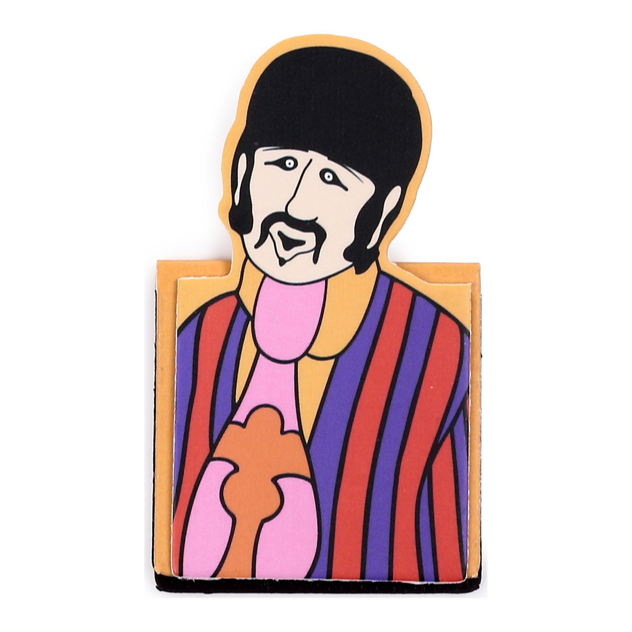 Beatles-Lesezeichen mit Ringo im Streifenhemd