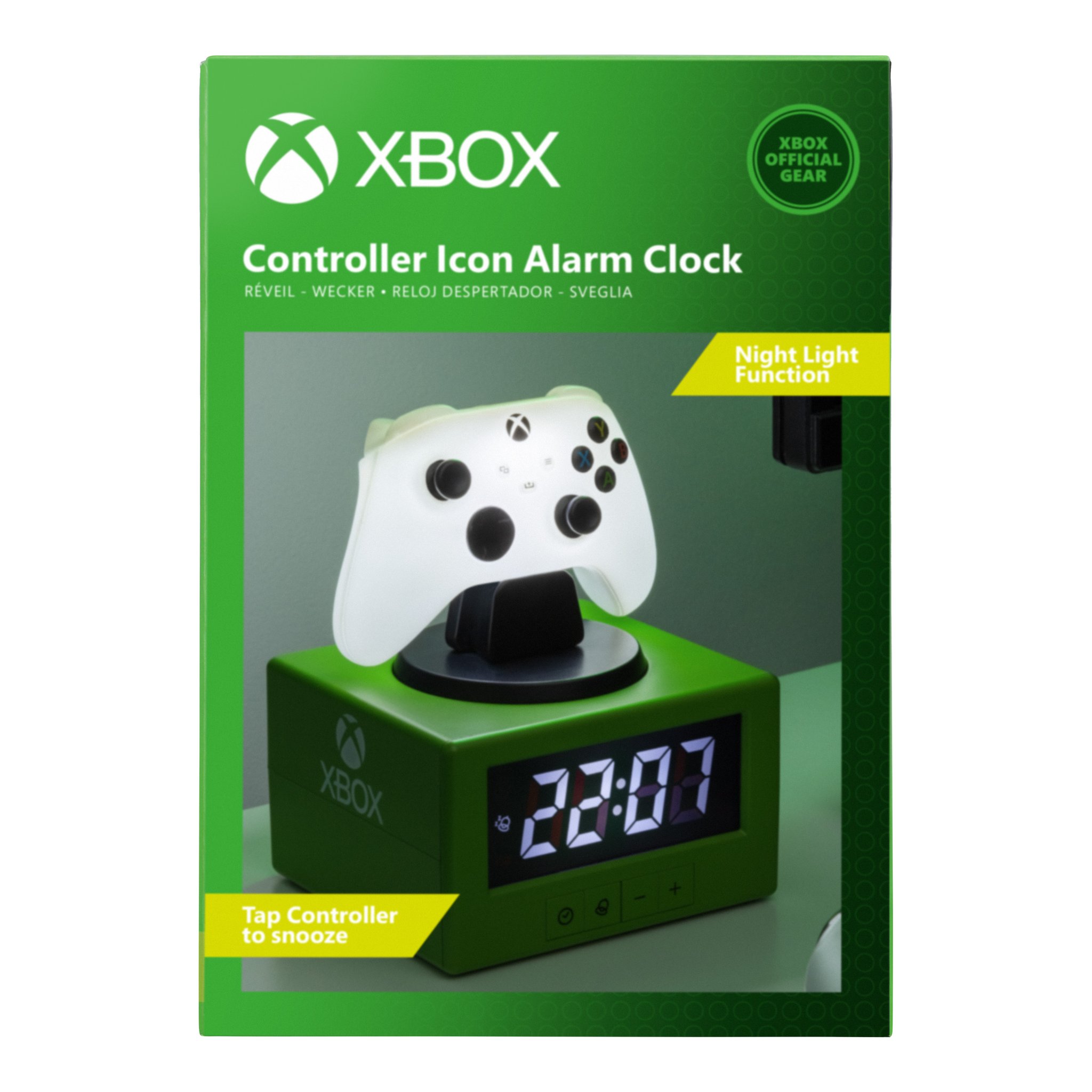 Xbox Controller Alarm Clock by Paladone – Side View