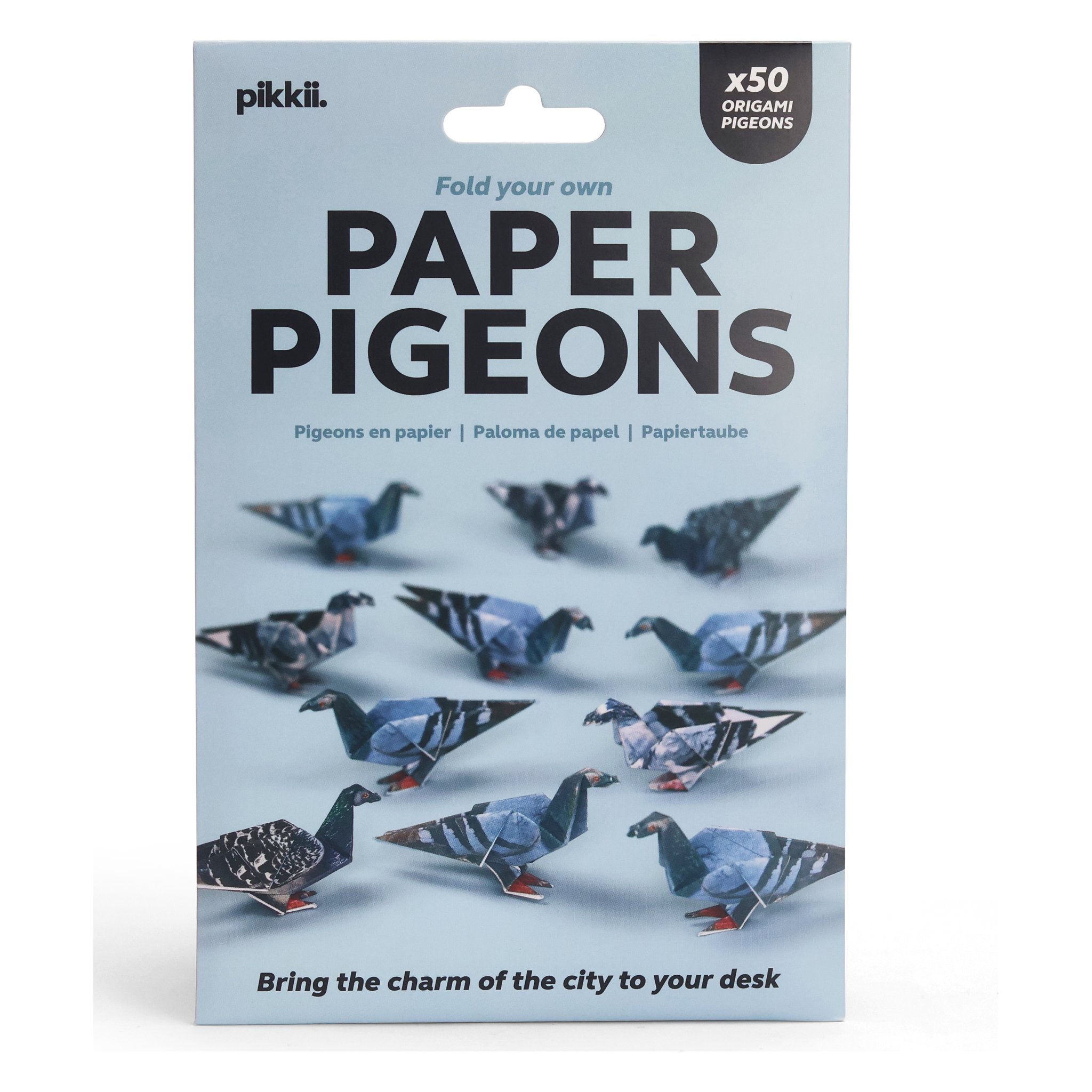 Paper Pigeons origami set – packaging front