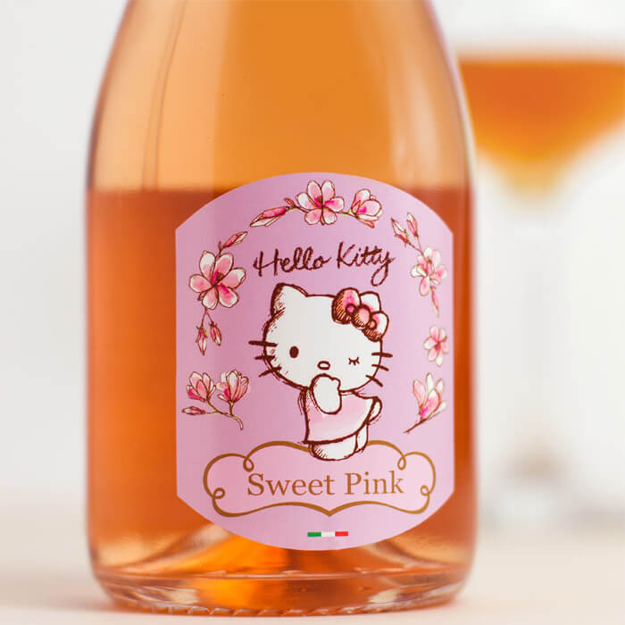 Vin Rosé Pétillant Hello Kitty