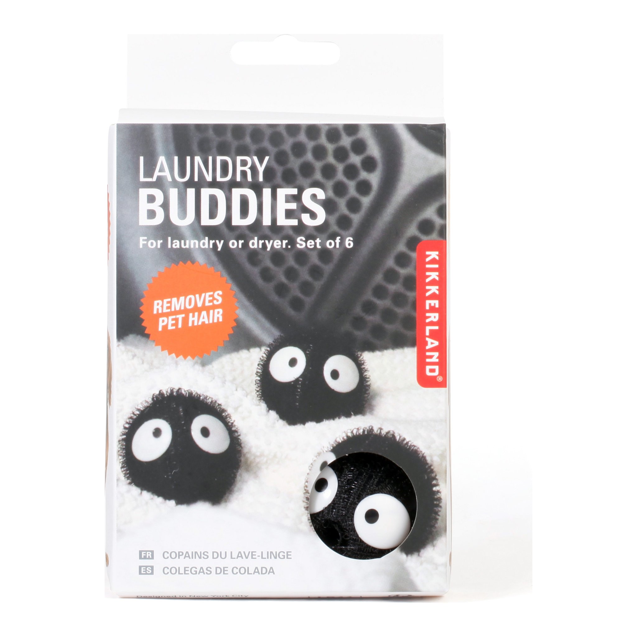 Wäsche-Buddies in der Verpackung «Laundry Buddies» von Kikkerland