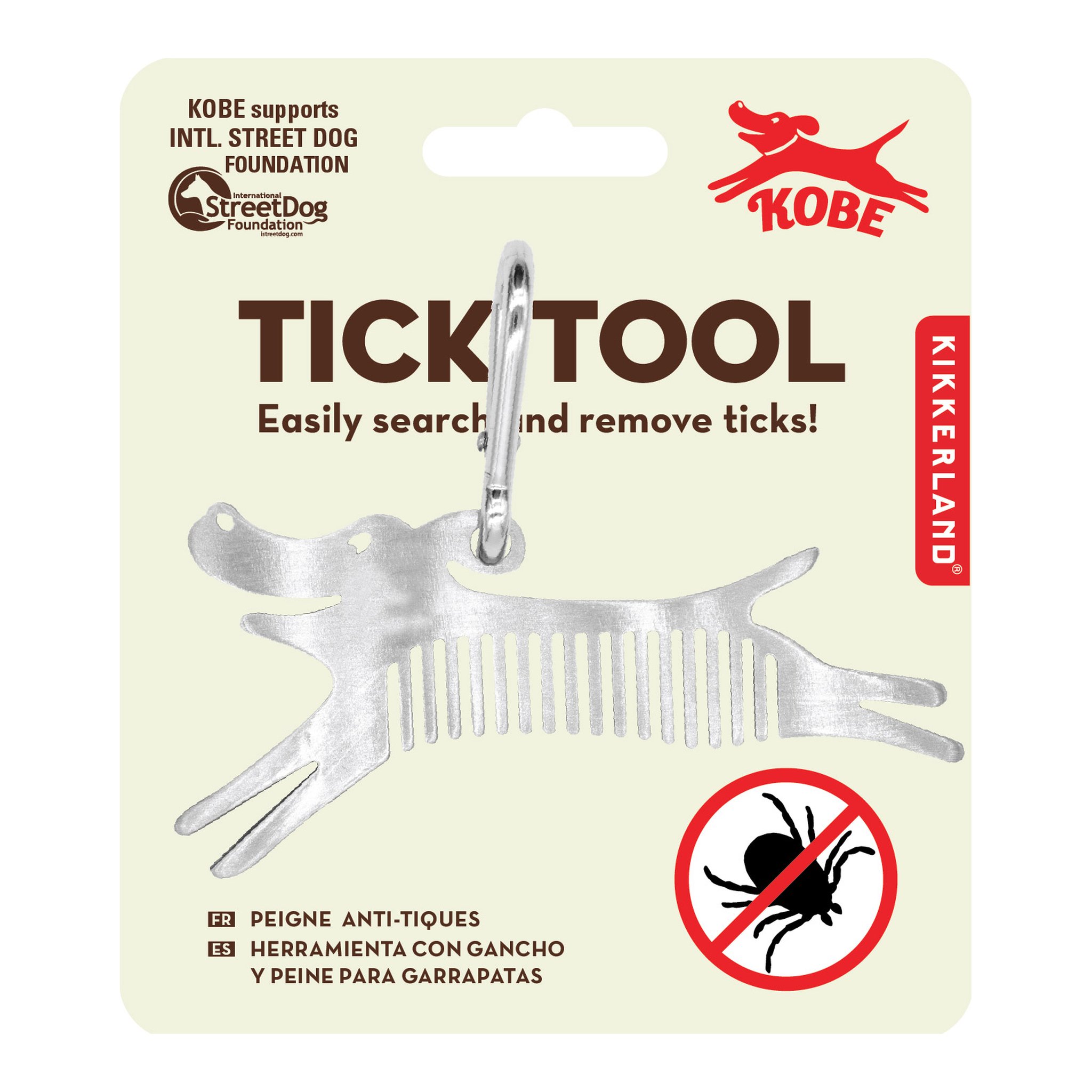Zecken-Entferner auf der Karte «Tick Tool» von Kobe