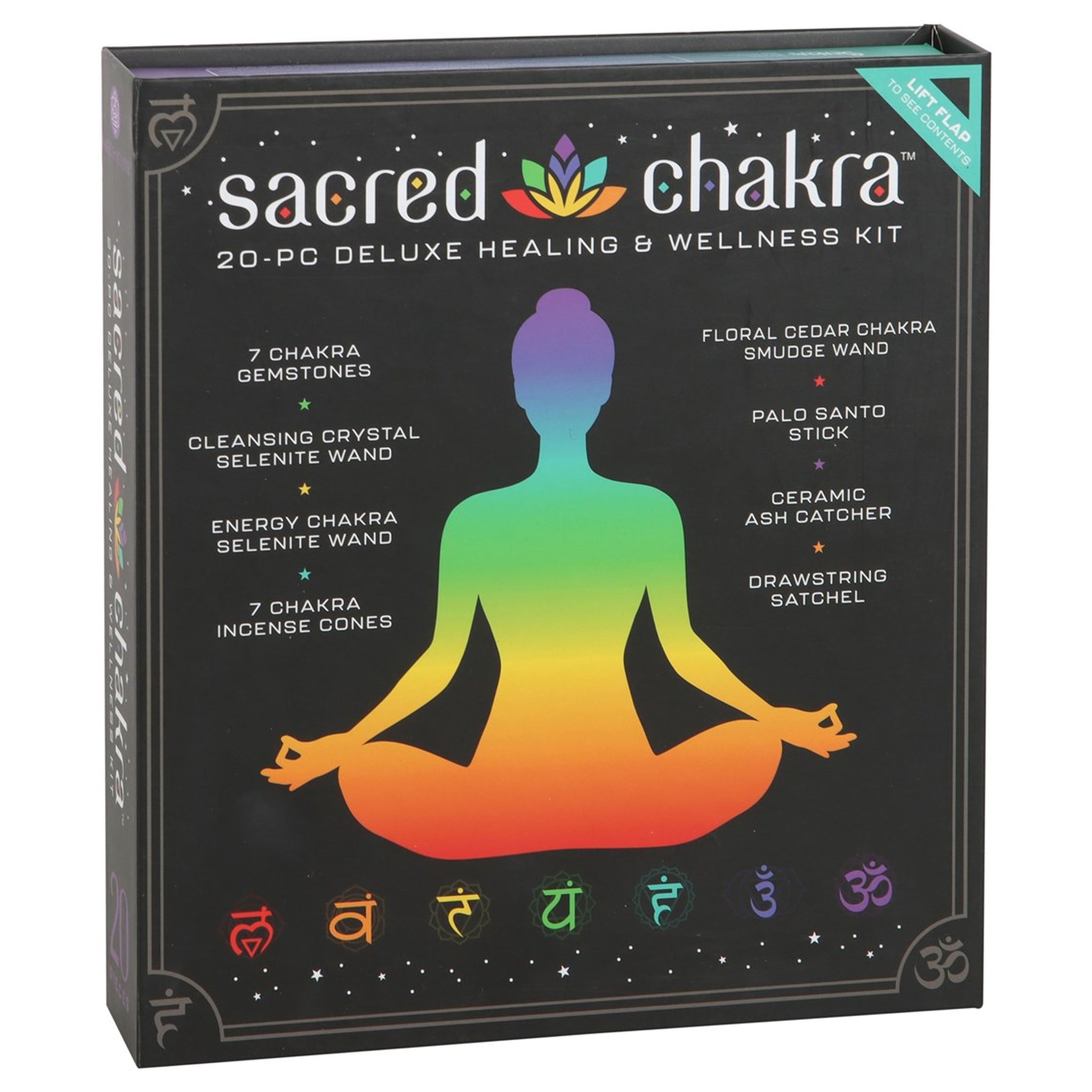 Sacred Chakra Set sieben Chakra-Edelsteine im Detail