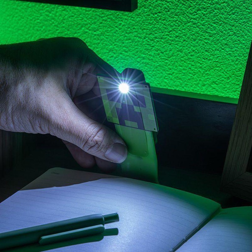 Minecraft Creeper Buchleuchte