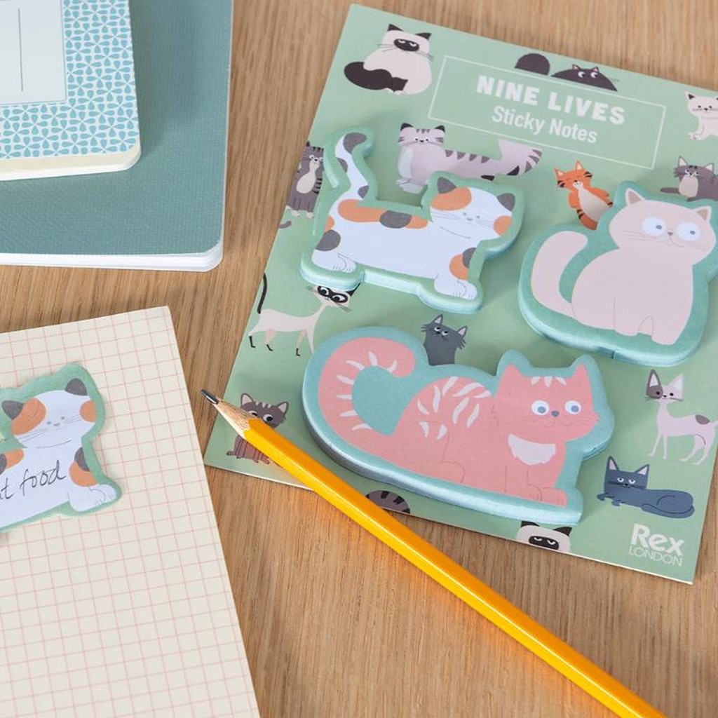 Klebezettel Katze von Rex London