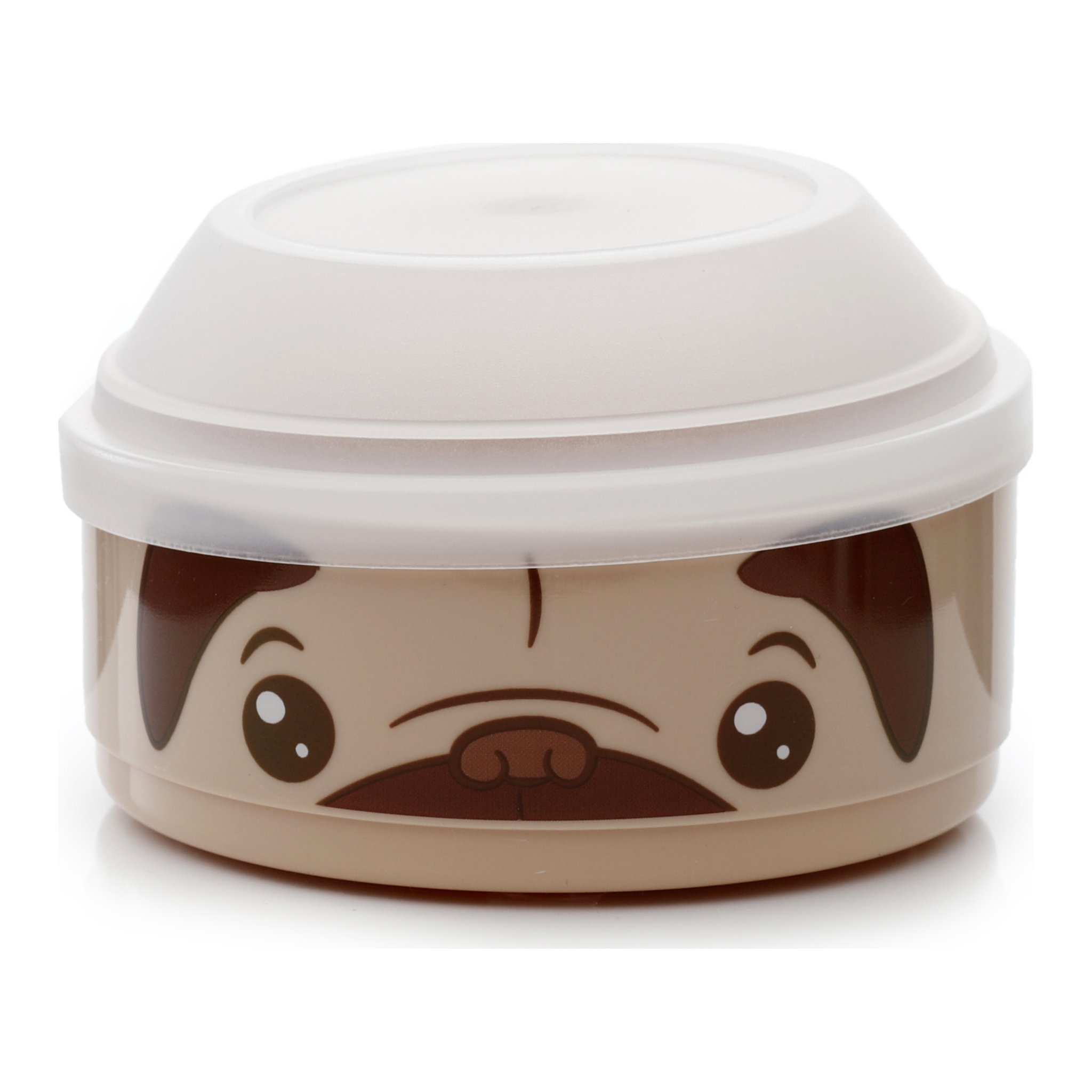 Bentobox-Schale mit aufgesetztem weissem Zwischendeckel