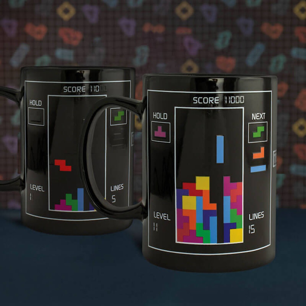 Tetris Tasse mit Farbwechsel von Paladone