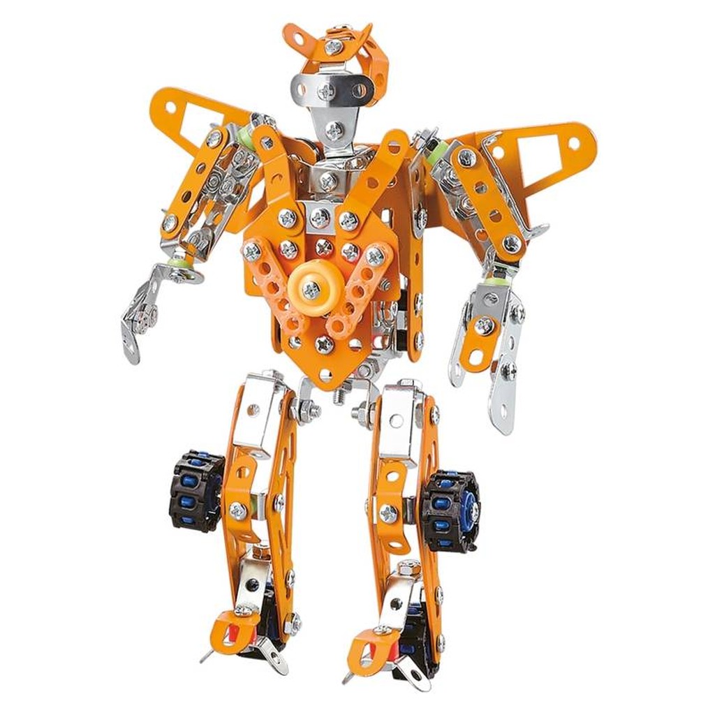 Metallbaukasten Roboter & Bagger
